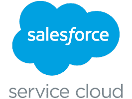 Salesforce Service Cloud logo.